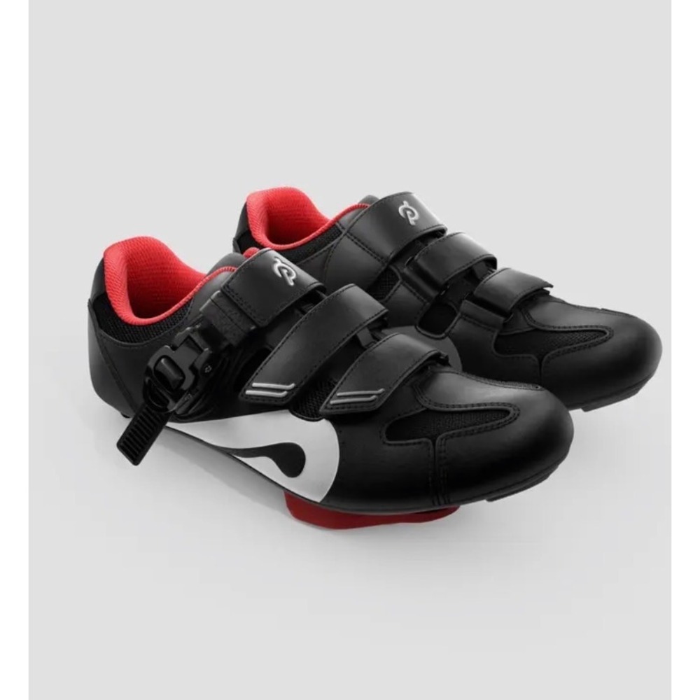 Peloton Spin Bike Cycling Shoes Cleats Size 38 Mens 5 women's 7 black/white